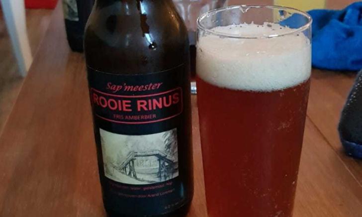 Sapmeester Bier Rooie Rinus
